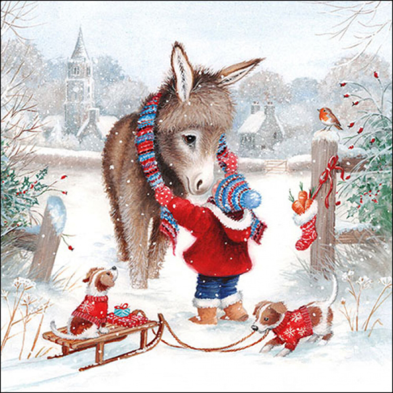 ambiente europe SERVET KEEPING WARM 33X33CM