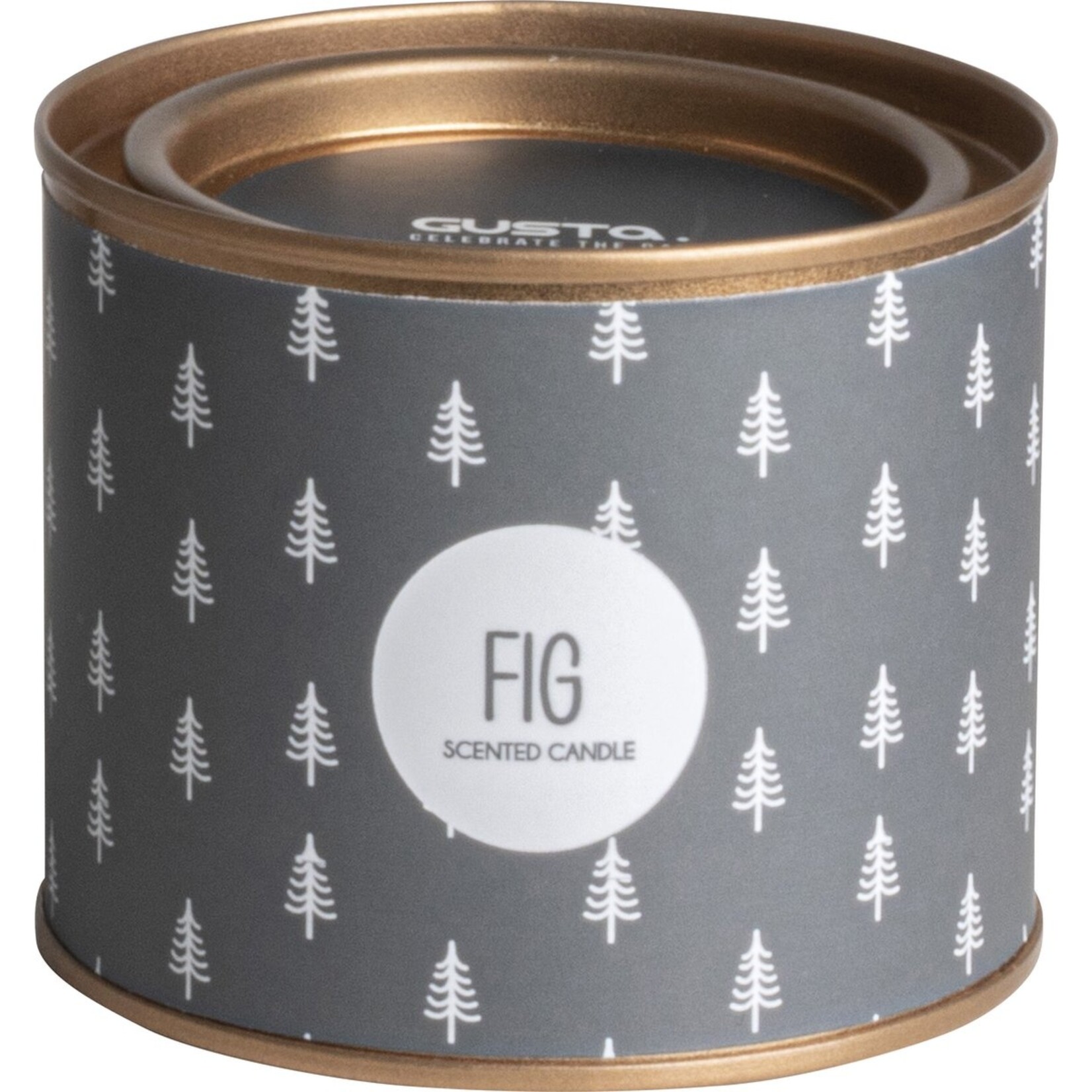 GUSTA GEURKAARS IN BLIK FIG
