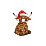 WURM KOE HIGHLAND MET KERSTMUTS