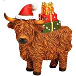 WURM HIGHLANDER FIGUUR KERST LED