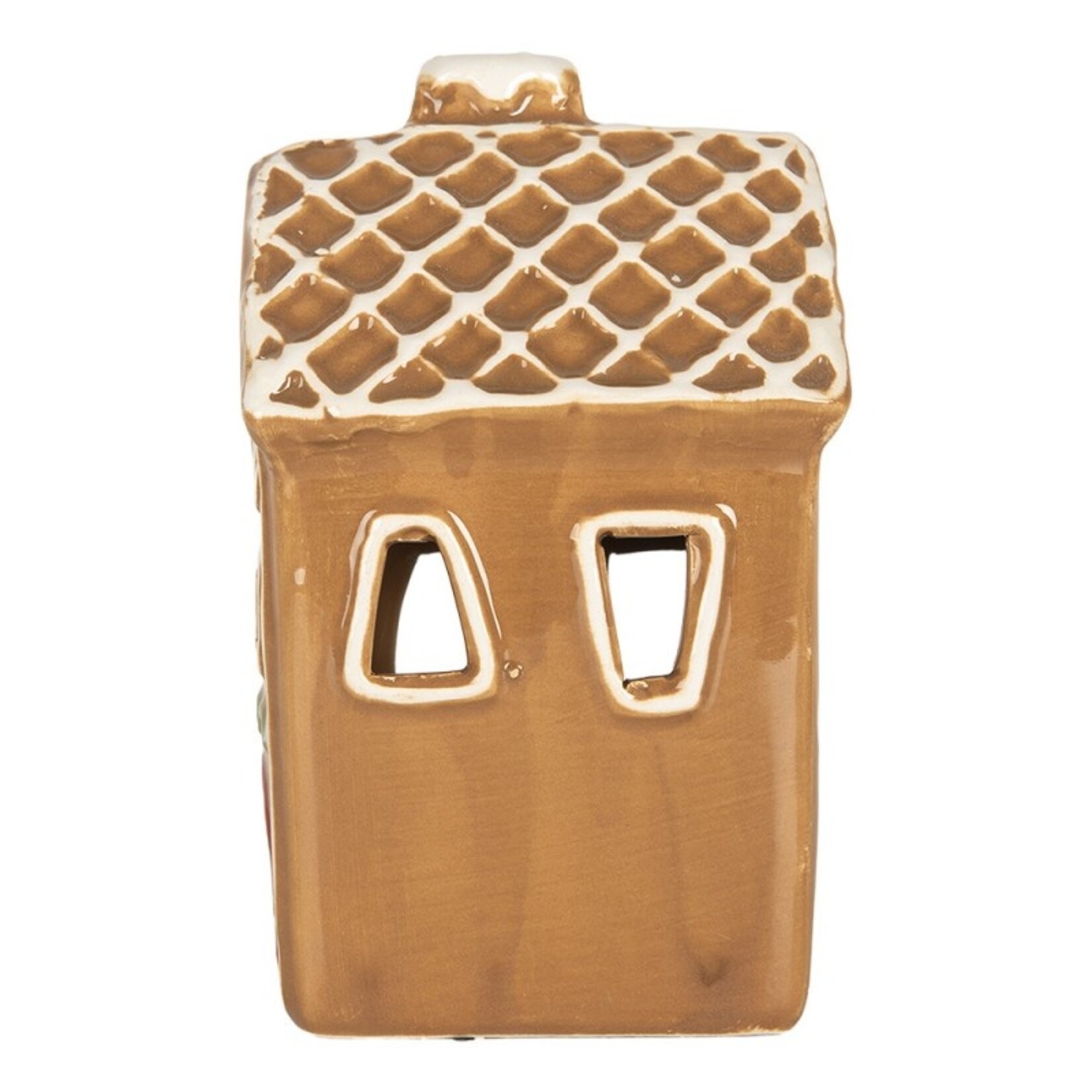 Clayre & Eef DECORATIE HUISJE MET LED 6CE2349