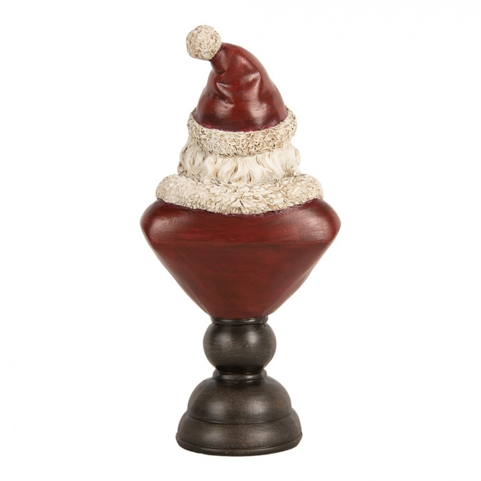Clayre & Eef DECORATIE BUSTE KERSTMAN 6PR5673