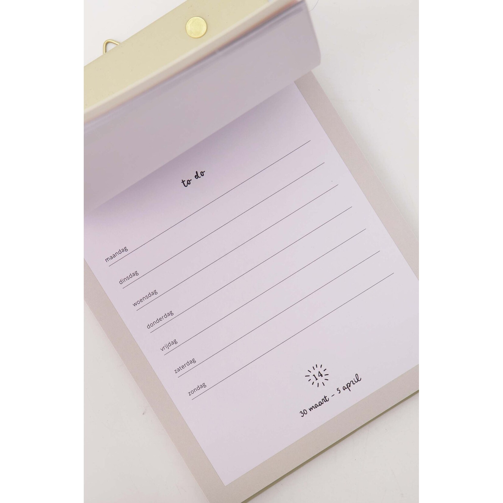 ZUSSS SCHEURKALENDER MAKE IT HAPPY MULTICOLOR