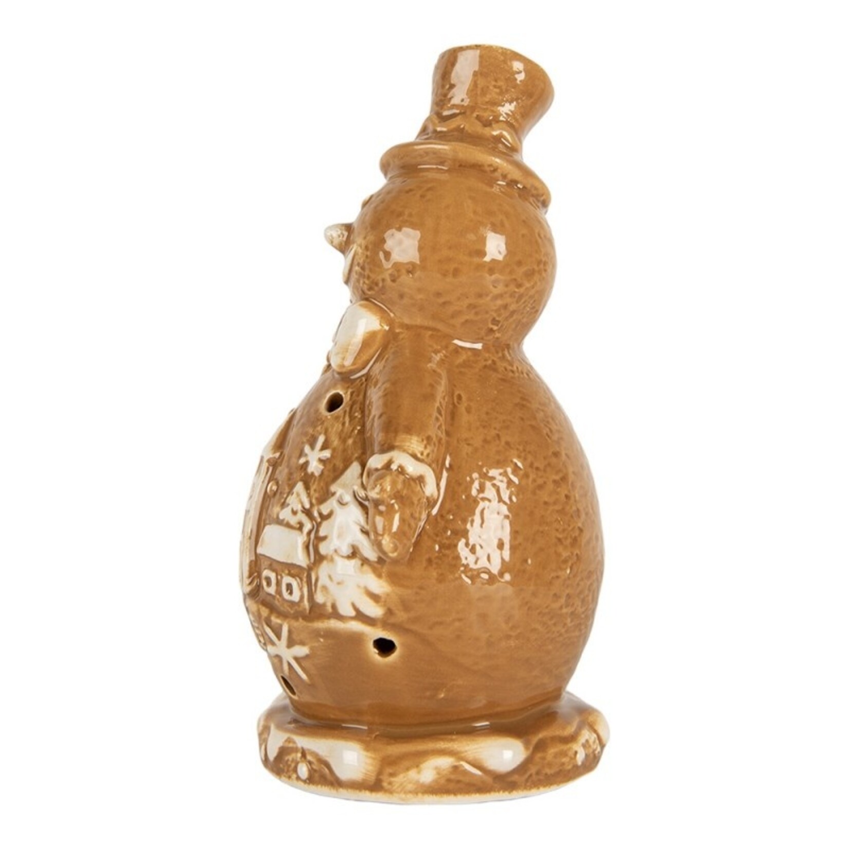 Clayre & Eef DECORATIE SNEEUWMAN 6CE2348 11X8X16CM