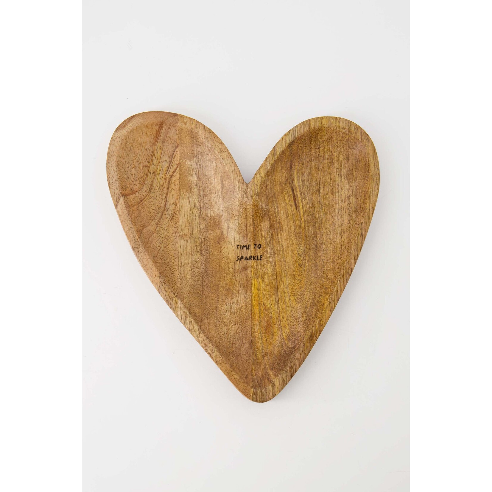 ZUSSS BORRELPLANK HOUT HARTJE TIME TO SPARKLE NATUREL