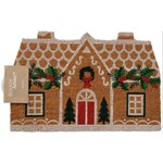 VOETMAT JULEHUS L 60CM KOKOS KERSTMIS