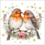 ambiente europe SERVET 33 COUPLE OF ROBINS