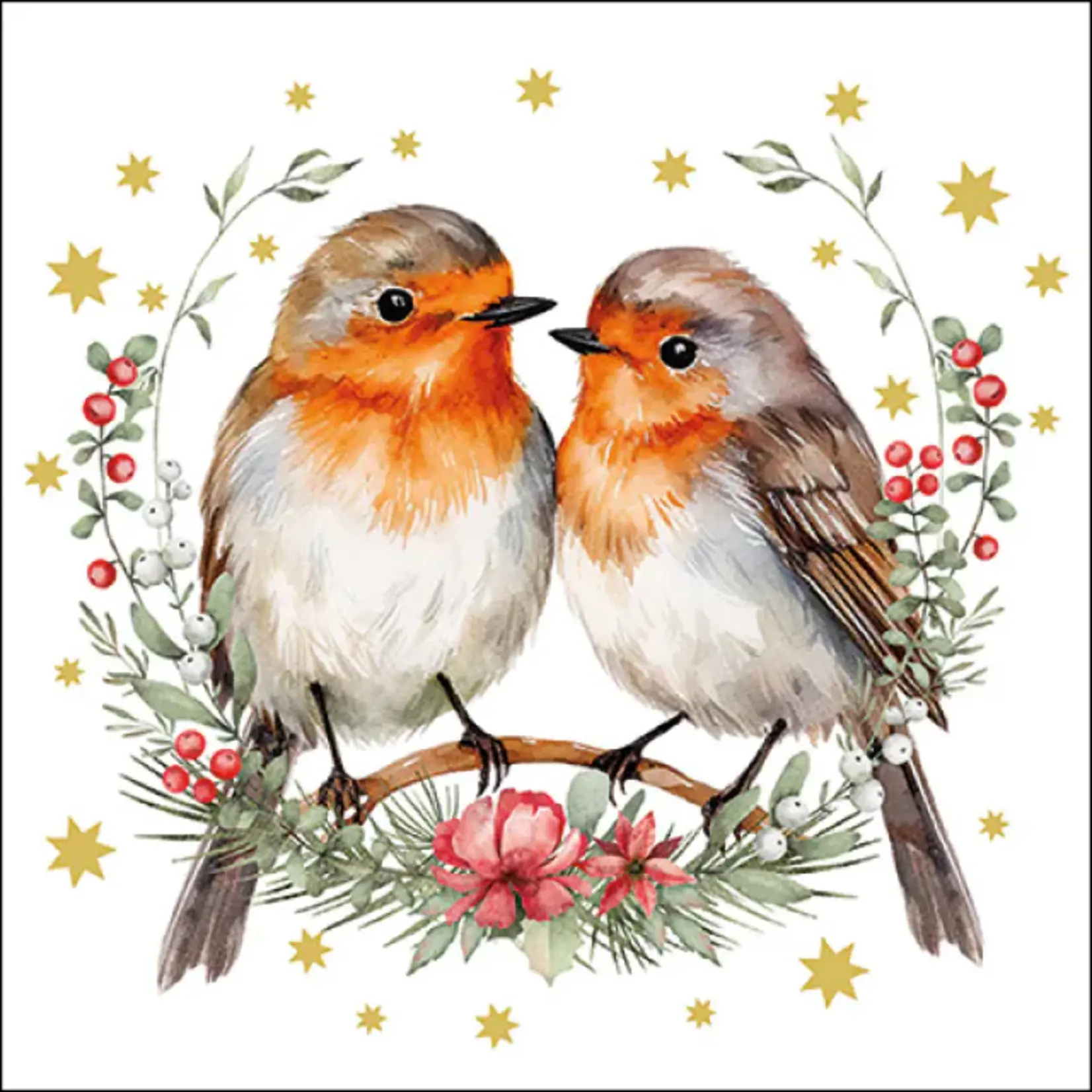 ambiente europe SERVET 33 COUPLE OF ROBINS