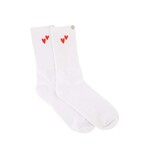 ZUSSS SOKKEN IN DOOSJE WIT/ROOD