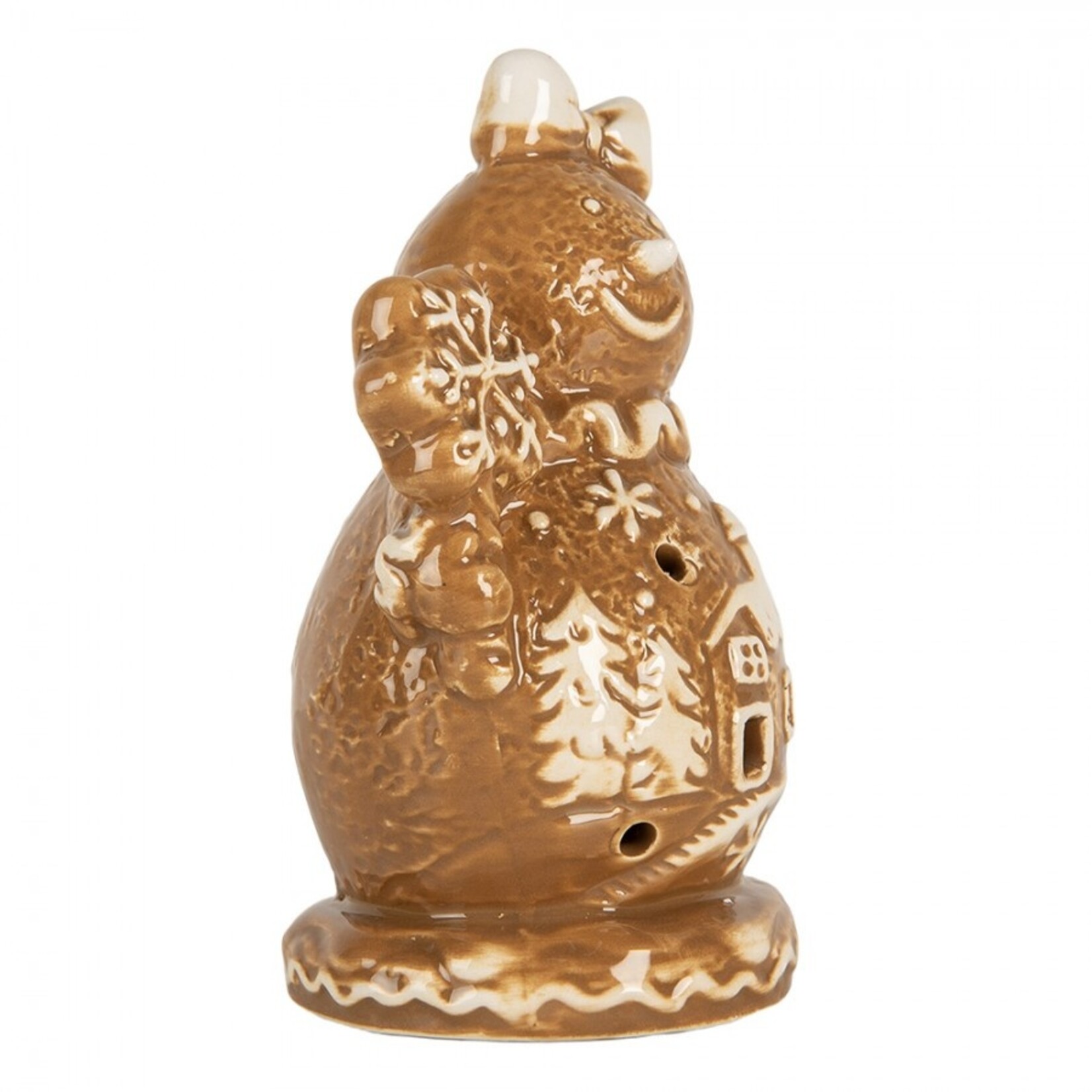 Clayre & Eef DECORATIE SNEEUWPOP 6CE2354