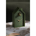 KARLSSON ALARM CLOCK MODERN CUCKOO ORO LUXURY GREEN