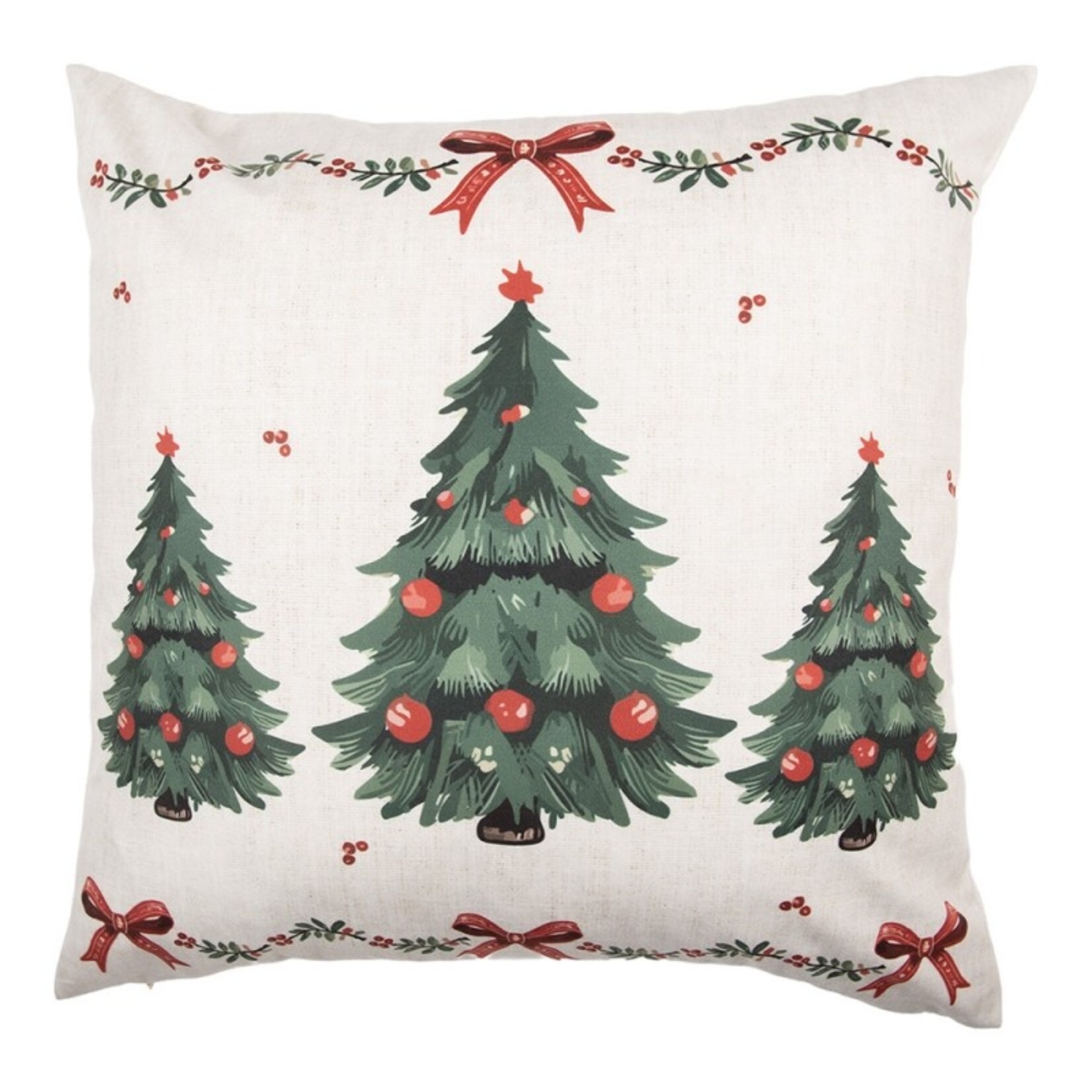 Clayre & Eef KUSSEN KERSTBOOM45X45CM TCH22
