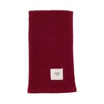 ZUSSS BADHANDDOEK WARM HUGS DONKERROOD