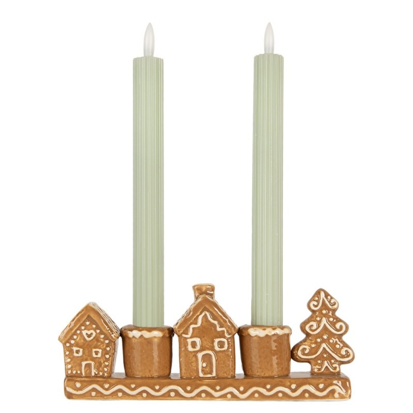 Clayre & Eef KANDELAAR HUISJES 6CE2327