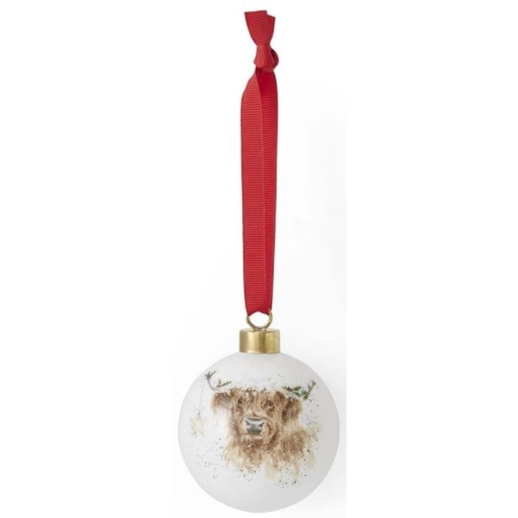 Wrendale KERSTBAL HIGHLAND STAR(COW)