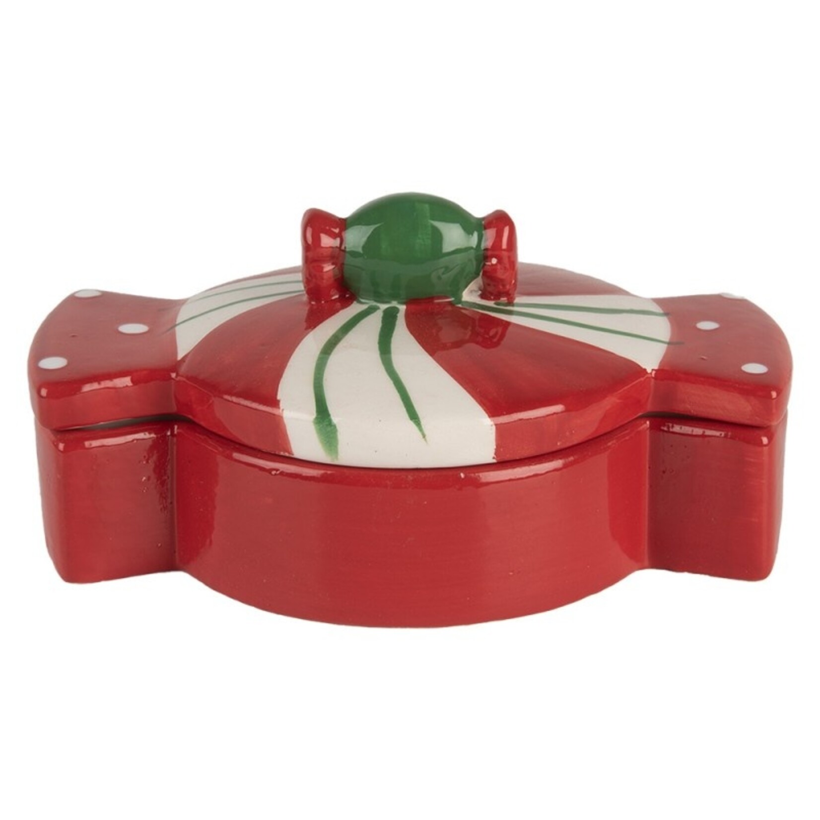 Clayre & Eef VOORRAADPOTJE MET DEKSEL 6CE2148