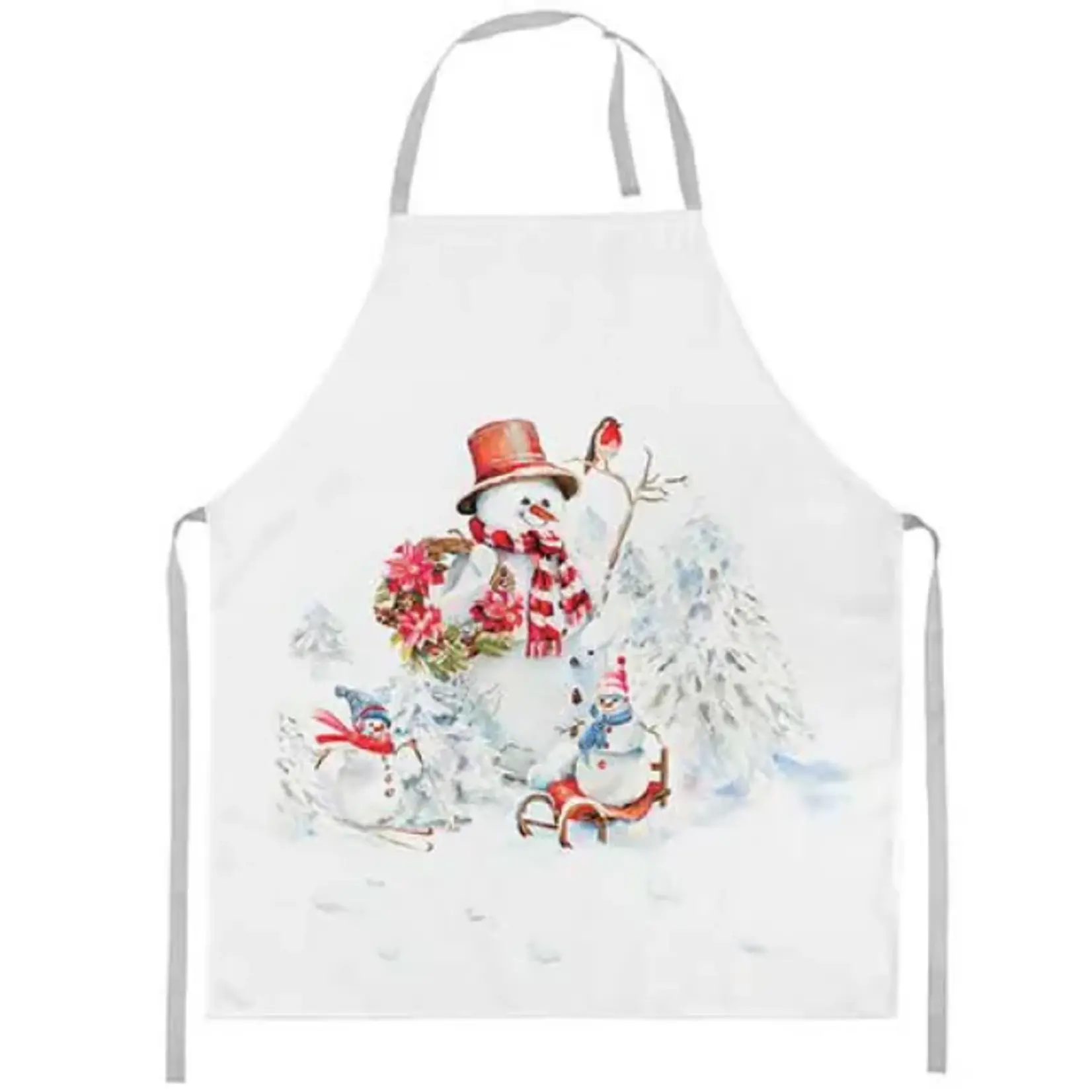 ambiente europe KEUKENSCHORT SPORTY SNOWMAN