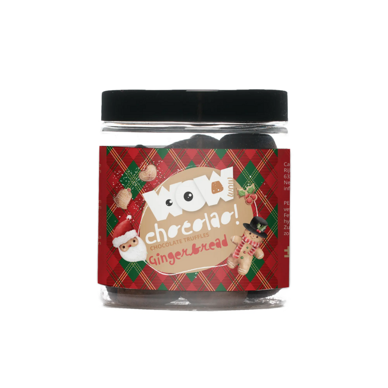 WOW CHOCOLAO GINGERBREAD CHOCOLADE TRUFFELS - KERSTMIS