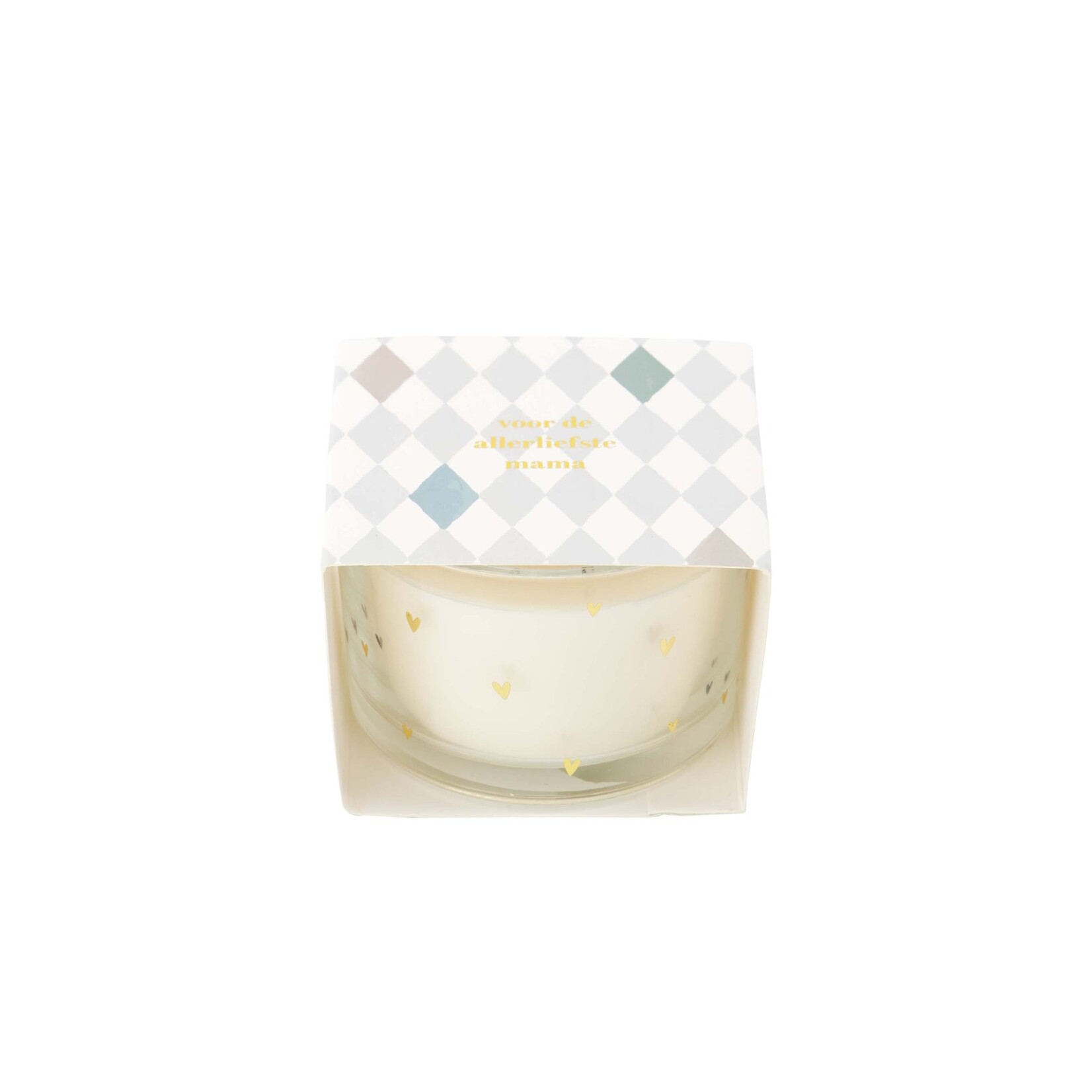ZUSSS GEURKAARS IN WIKKEL LIEFSTE MAMA WIT/GOUD