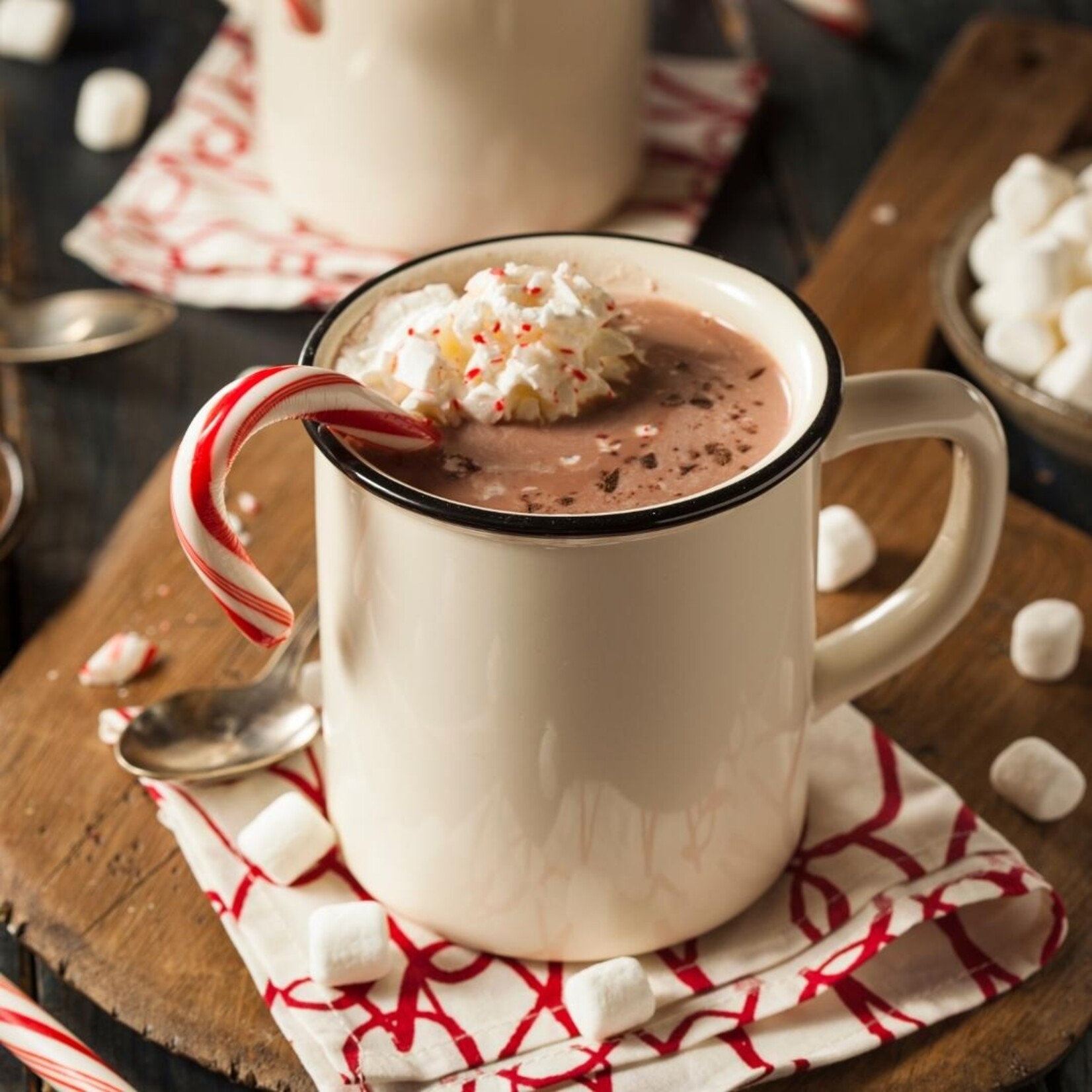 BARU PEPPERMINT HOT CHOCOLATE POWDER