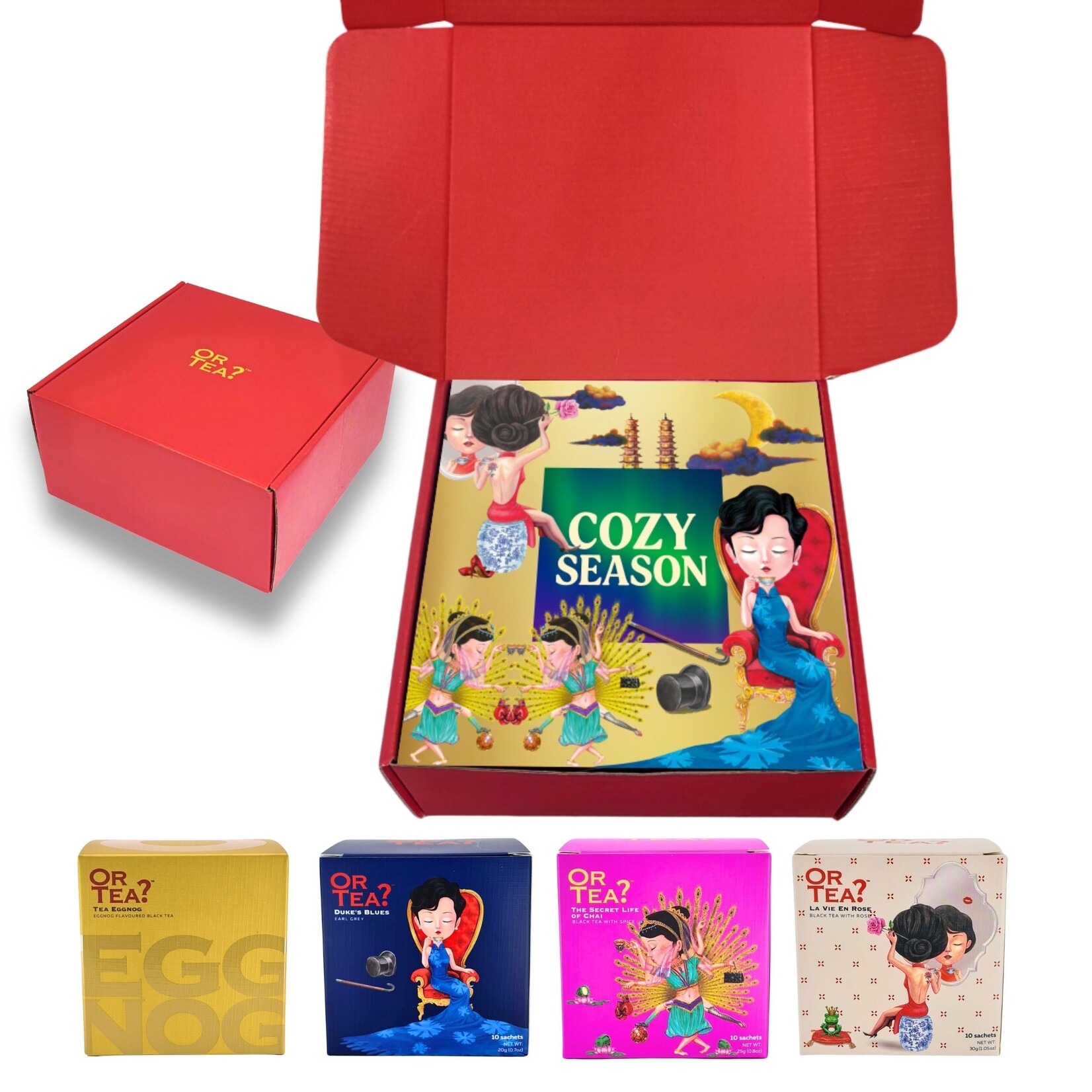 OR TEA? COSY SEASON BOX - MIX 4 THEES
