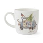 Wrendale MOK DRIVING HOME XMAS