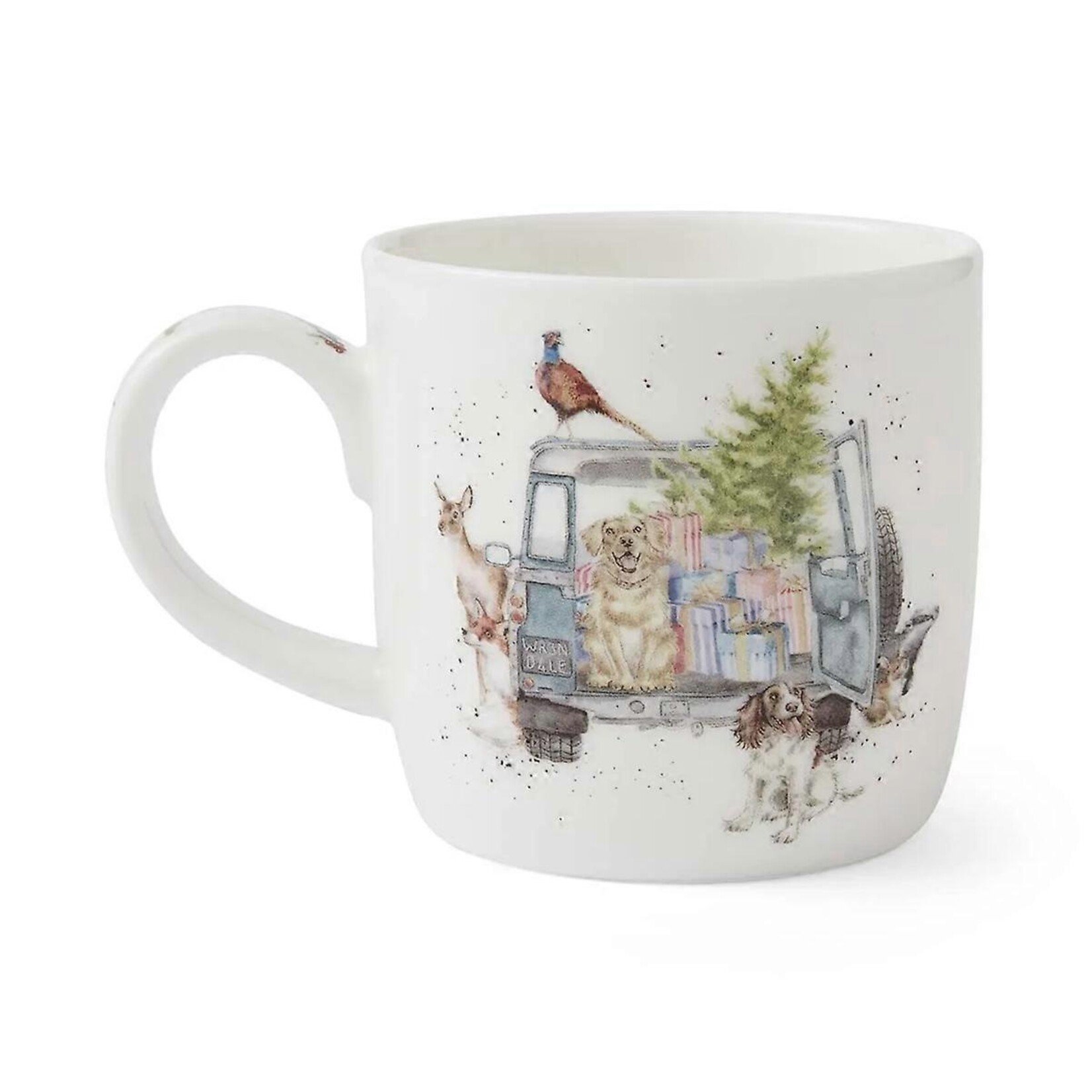 Wrendale MOK DRIVING HOME XMAS