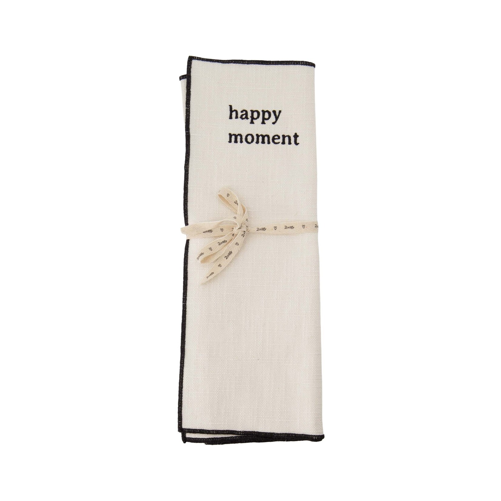 ZUSSS SET VAN 2 PLACEMATS HAPPY MOMENTS BLAUW