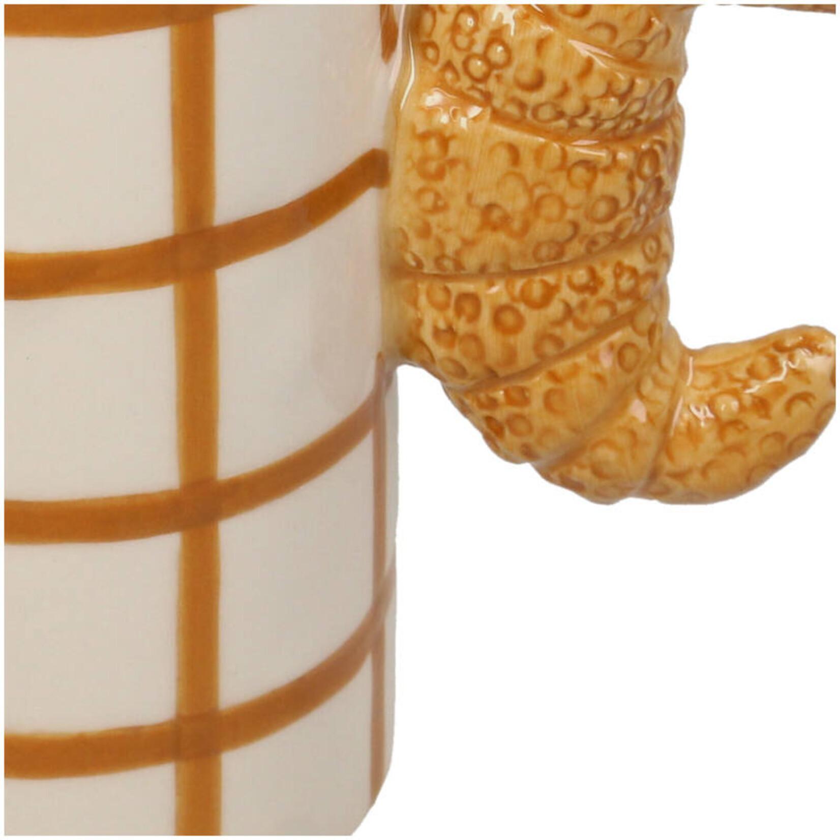 VAAS CROISSANT STONEWARE BROWN 10,5CM