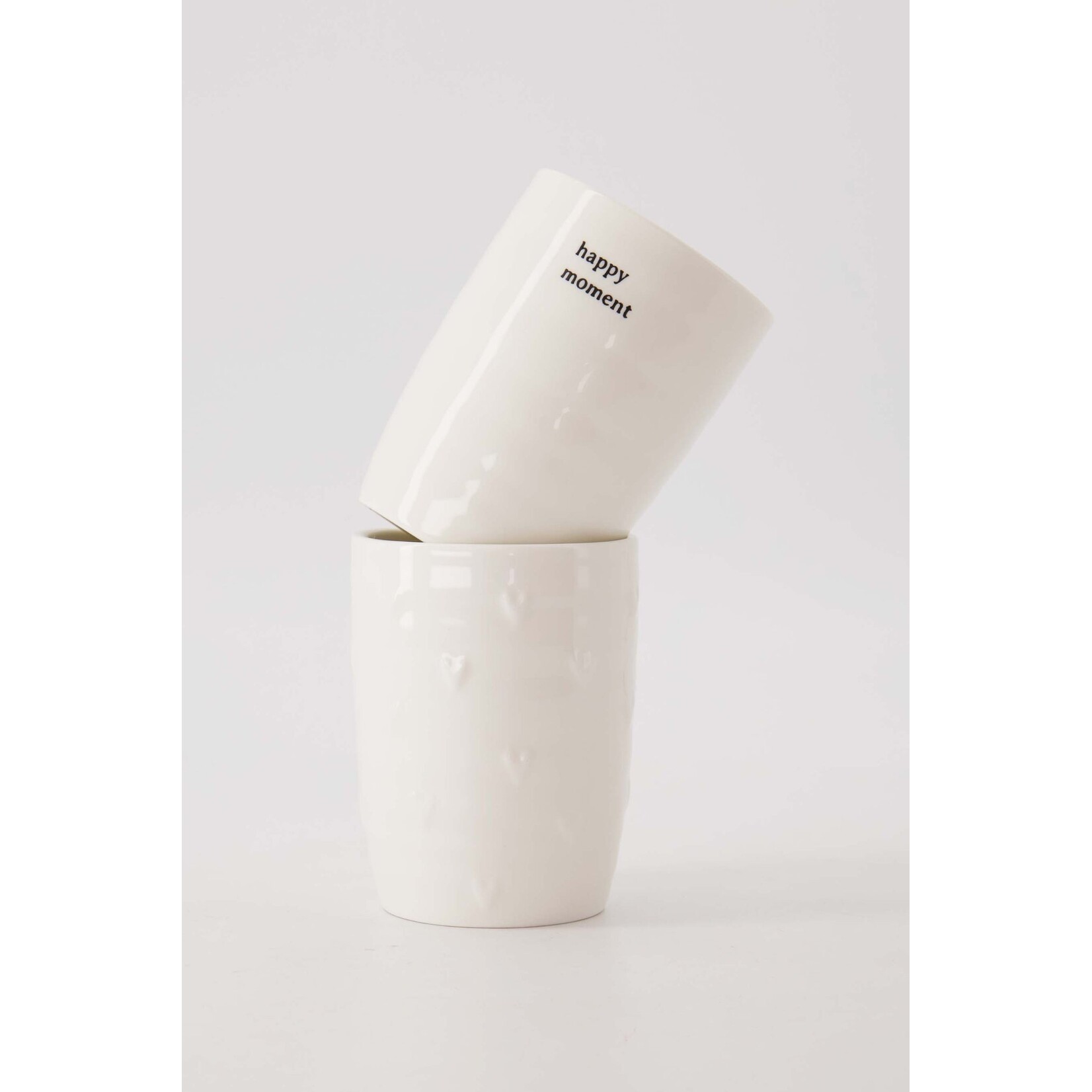 ZUSSS KOFFIEMOK HARTJES WIT