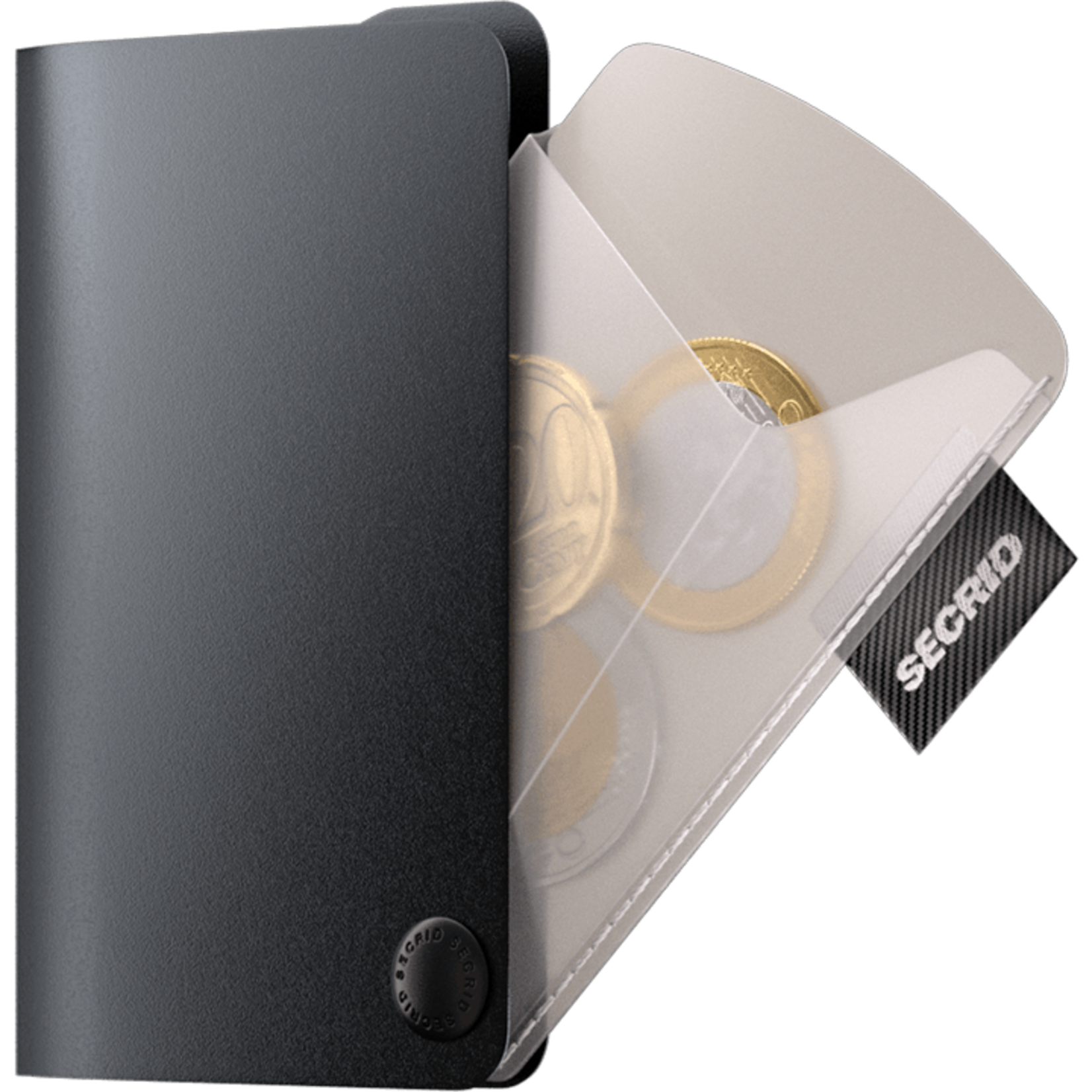 SECRID COINPOCKET TRANSPARENT BOX
