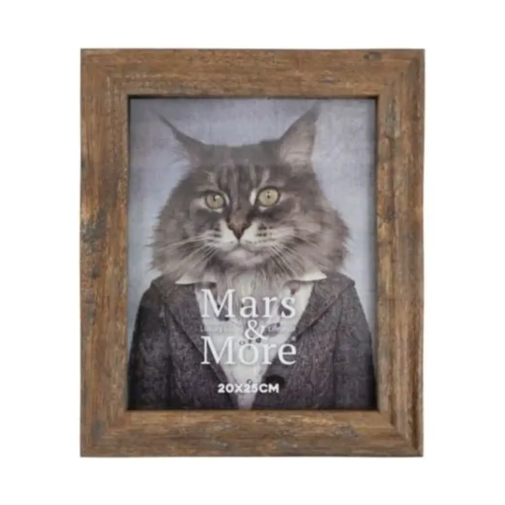 MARS & MORE FOTOLIJST GEPRINT HOUT NATUUR 20X25CM