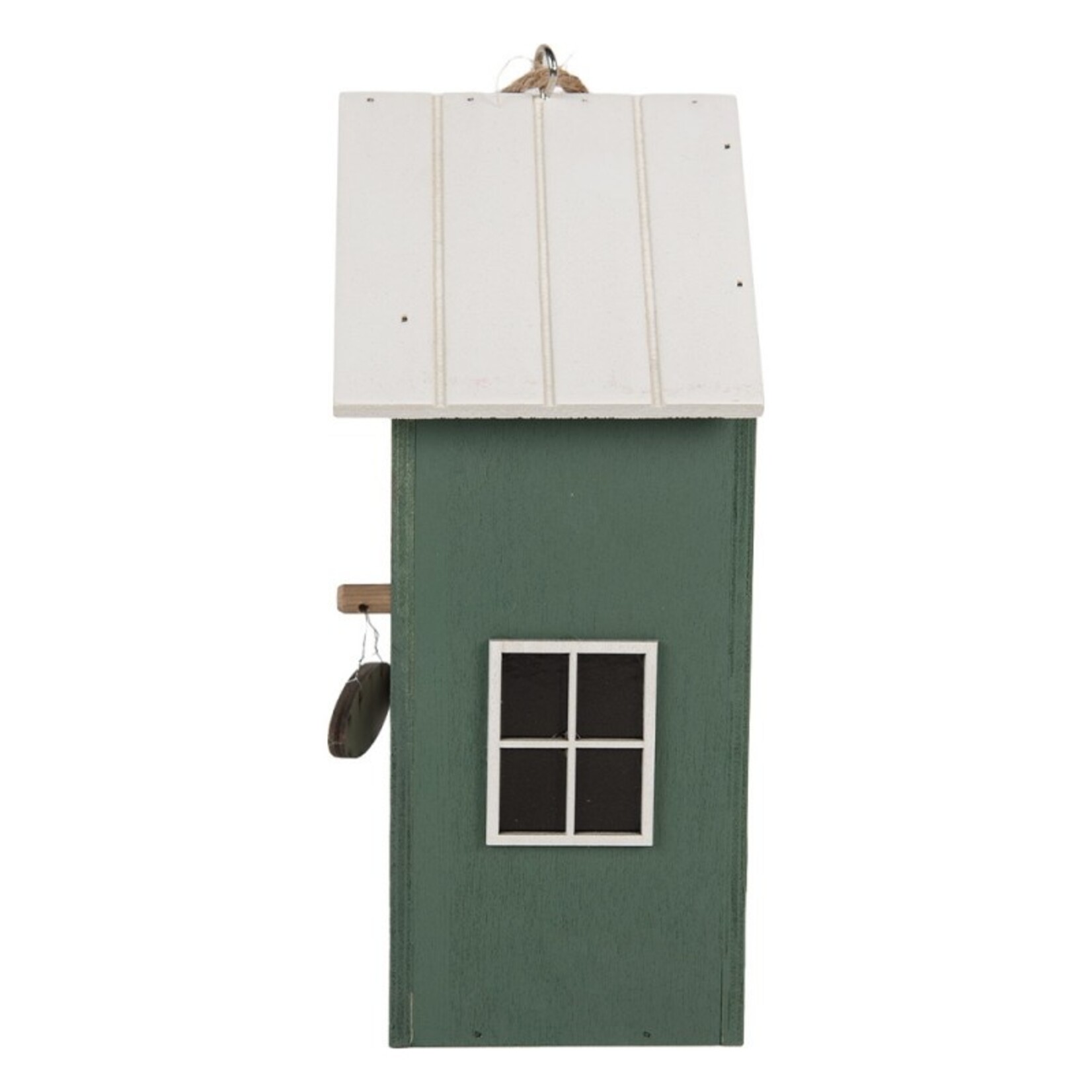 Clayre & Eef VOGELHUIS GROEN BLOEMEN