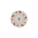 ZUSSS SERVEERSCHAAL BLOEMEN HANDGESCHILDERD MULTICOLOR