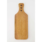 ZUSSS BORRELPLANK HOUT HARTJES NATUREL