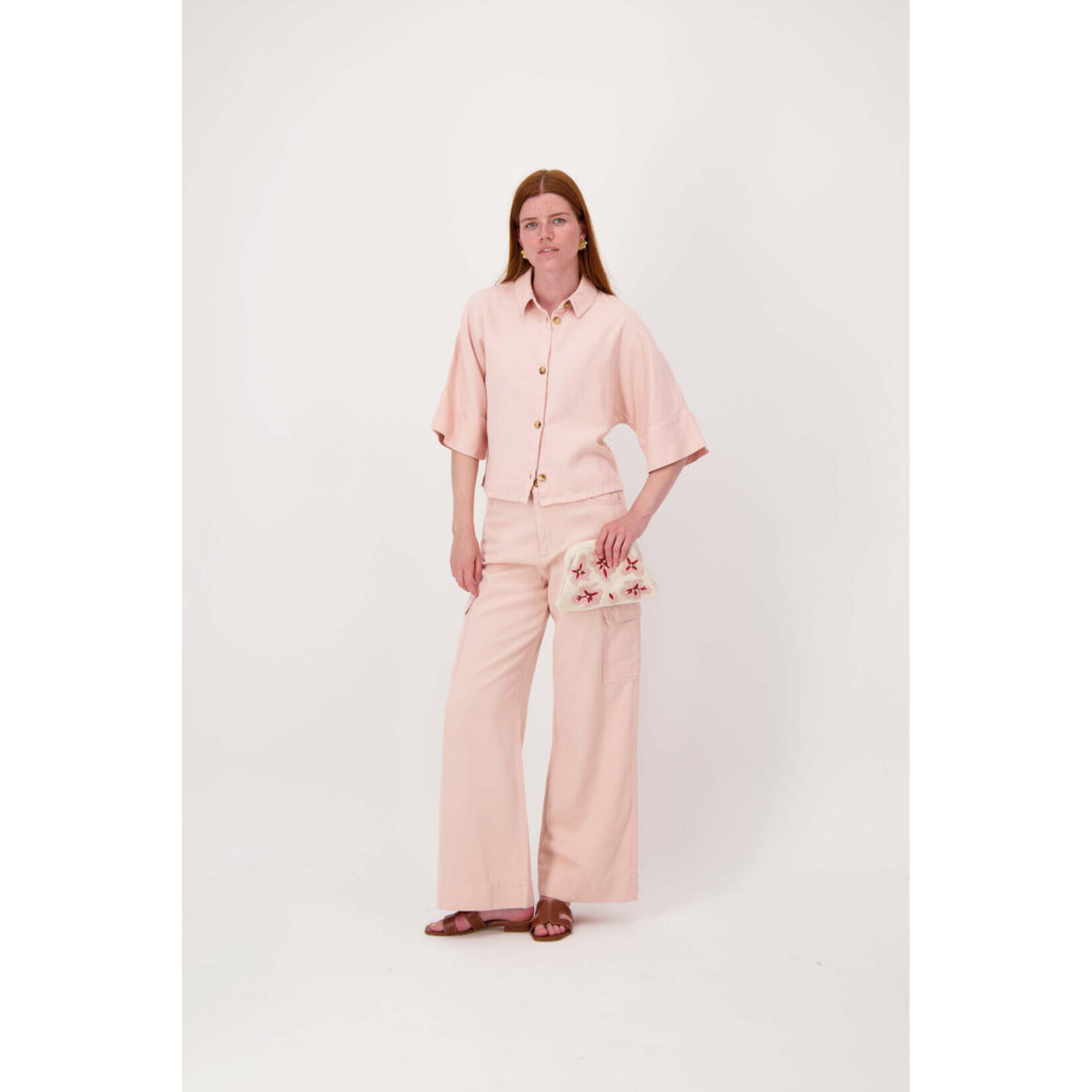 ZUSSS GEBORDUURD BLOEM TASJE