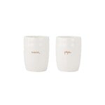 ZUSSS SET VAN 2 MOKKEN MAMA & PAPA