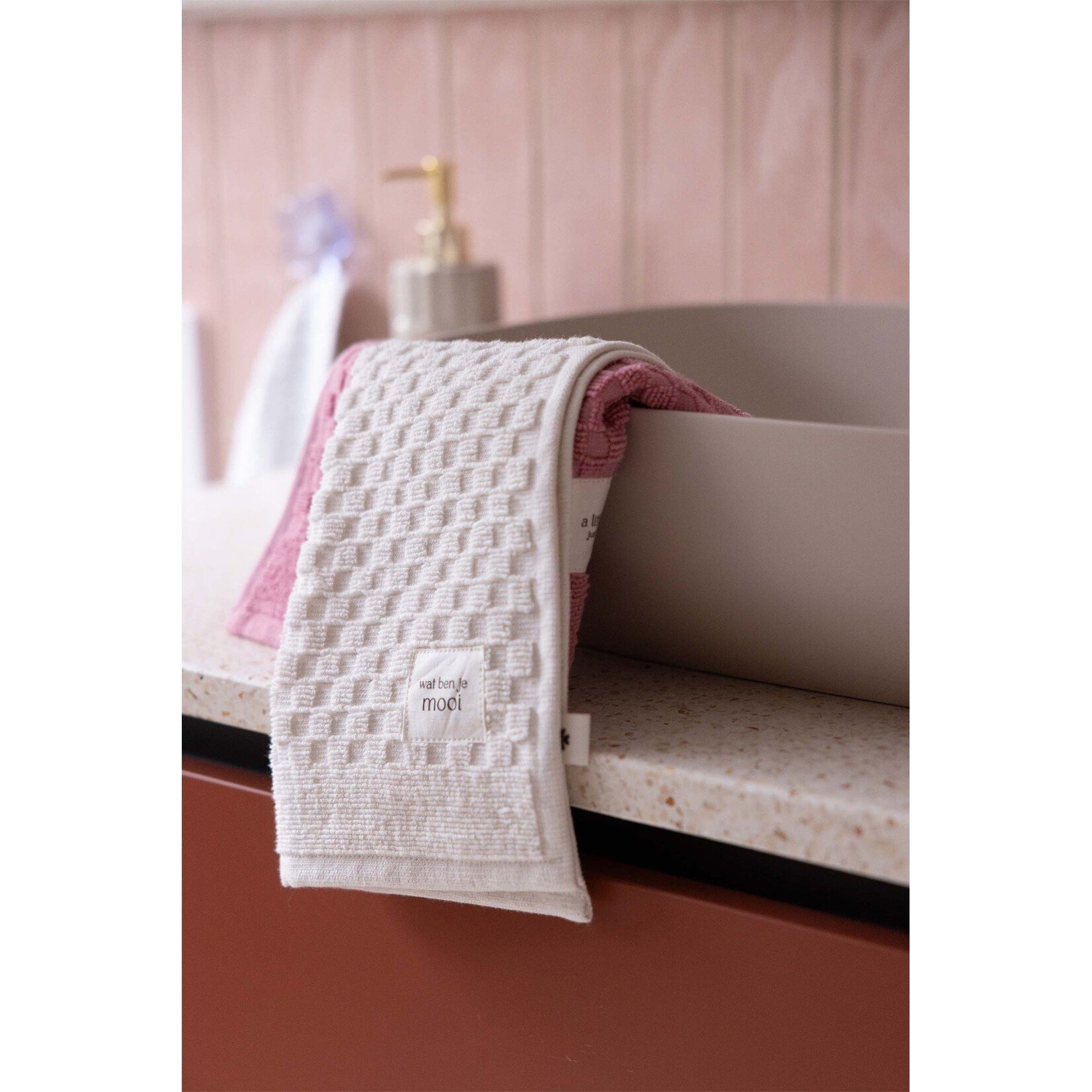 ZUSSS GASTENDOEKJE WAT BEN JE MOOI OFF WHITE