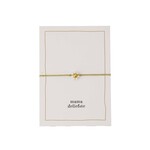 ZUSSS Ansichtkaart armbandje Mama Deliefste