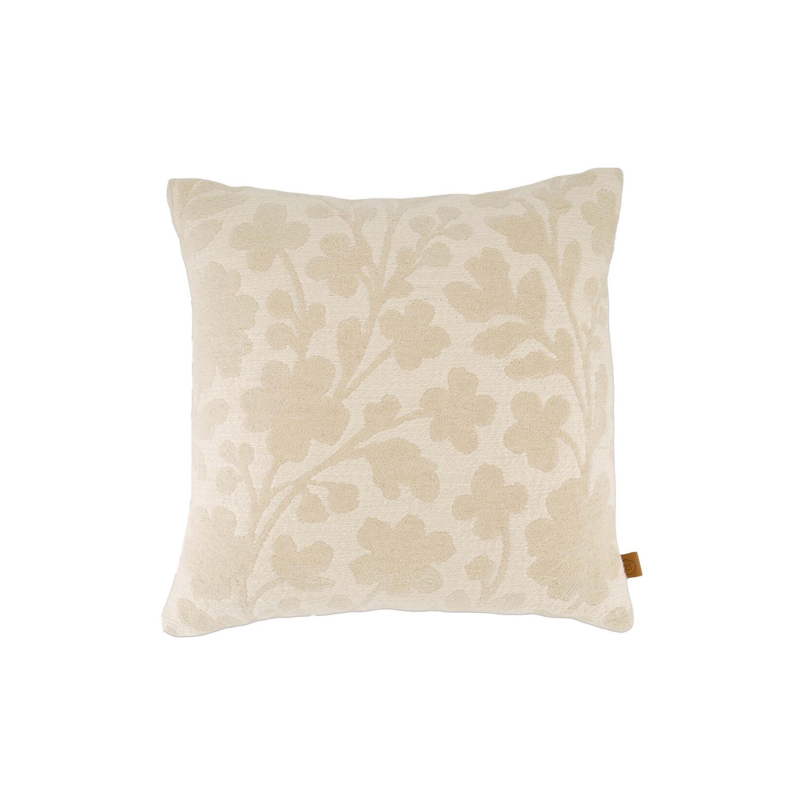 ZUSSS KUSSEN BLOEMEN 45X45CM  OFF WHITE