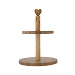 ZUSSS ETAGERE HOUT HARTJE NATUREL