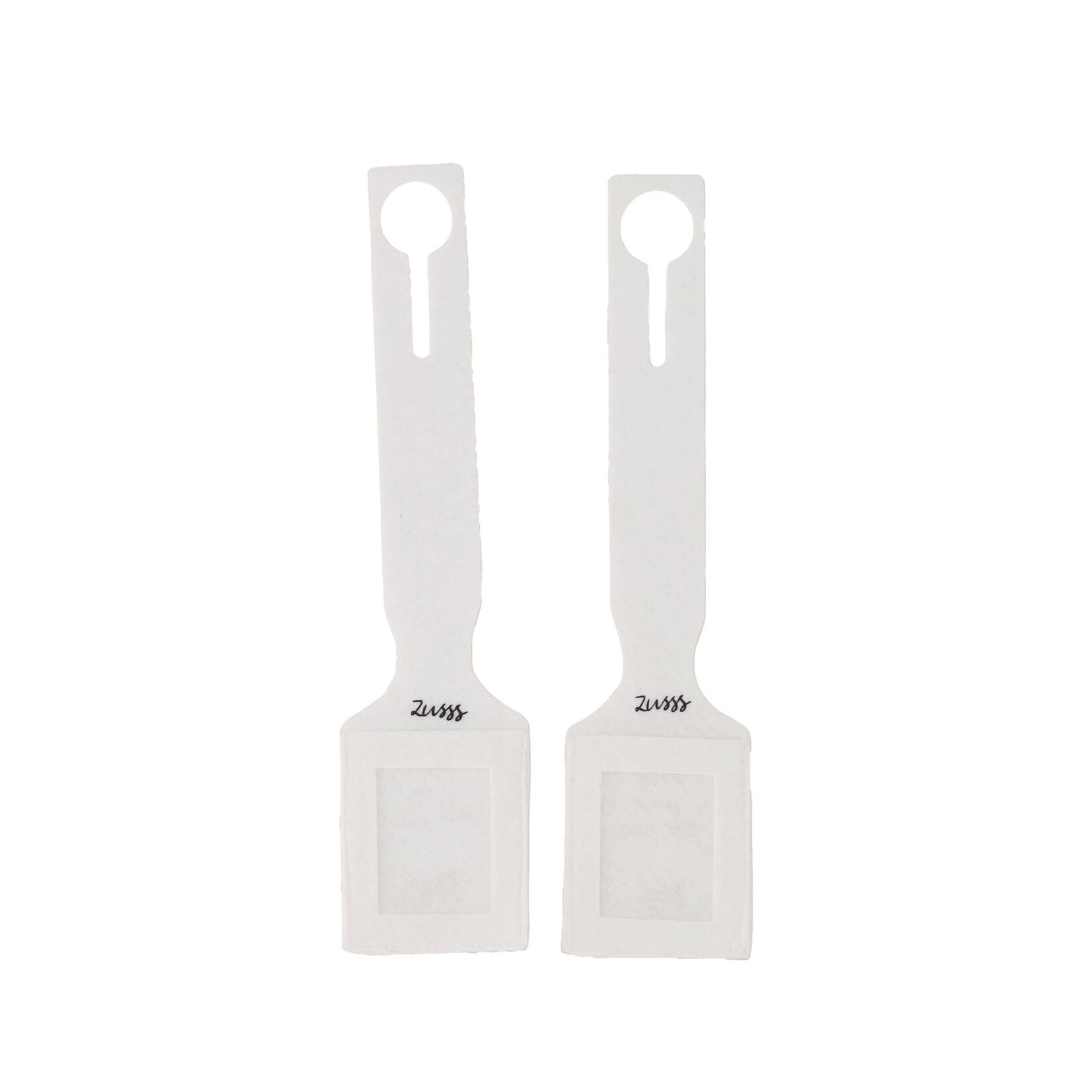 ZUSSS SET VAN 2 KOFFERLABELS MR & MRS WHITE/GOLD