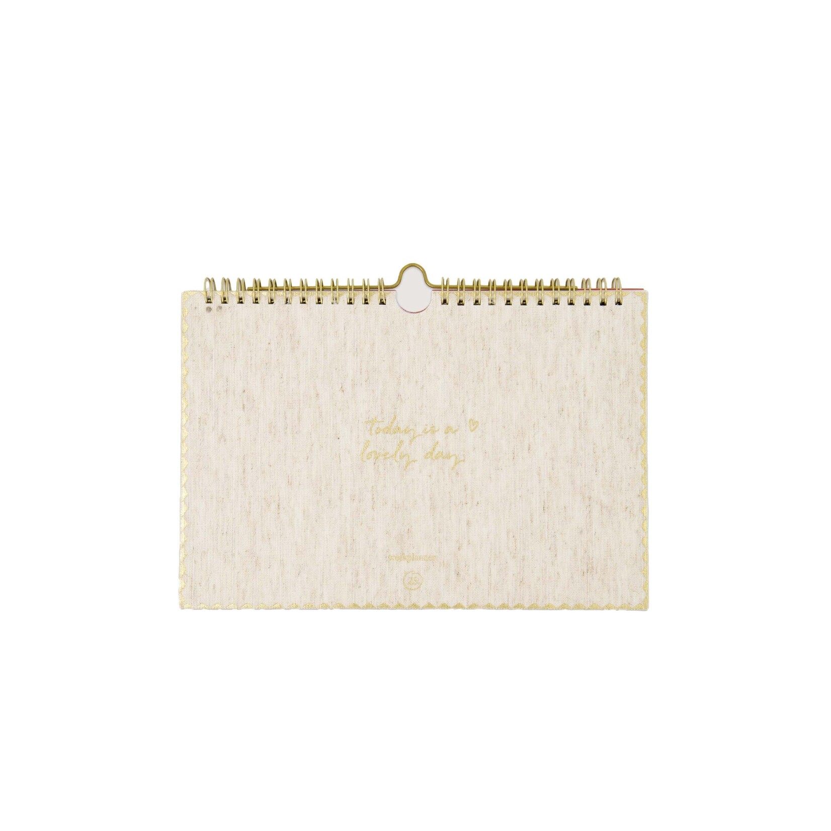 ZUSSS WEEKPLANNER TODAY IS A LOVELY DAY HARTJE