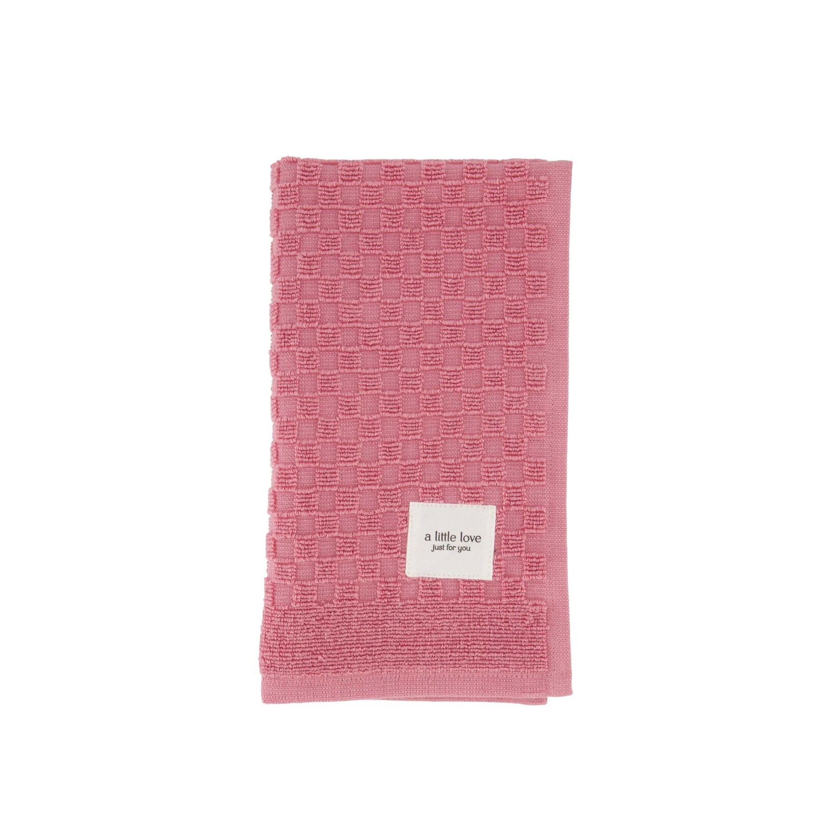 ZUSSS GASTENDOEKJE A LITTLE LOVE DARK PINK