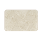 ZUSSS BADMAT HARTJES WHITE