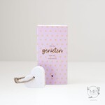 Giftbox zeepje Genieten van de vakantie