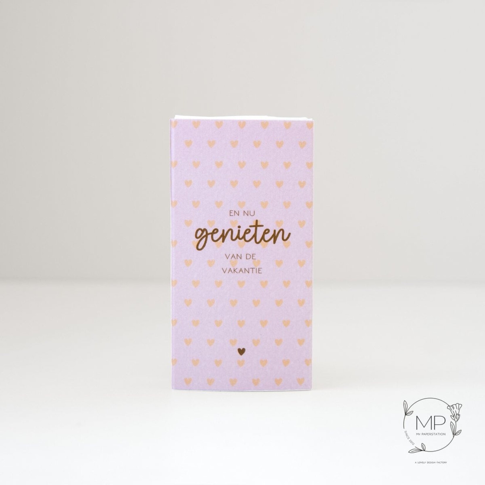 Giftbox zeepje Genieten van de vakantie