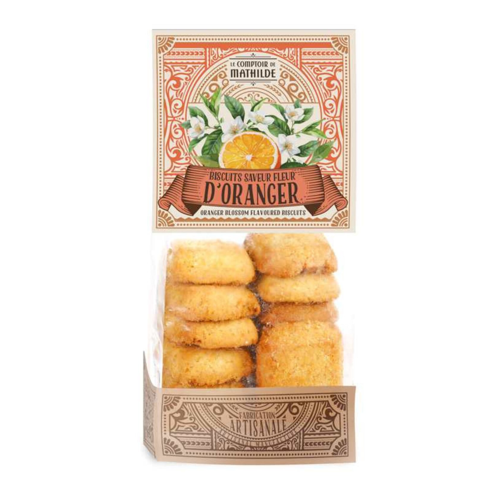 Le Comptoir de Mathilde Le Comptoir de Mathilde Koekjes met Sinaasappelbloesem 150 g