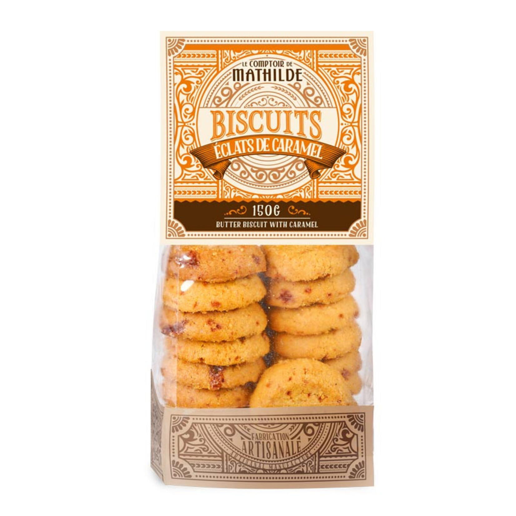 LE COMPTOIR DE MATHILDE Karamelkoekjes 150G