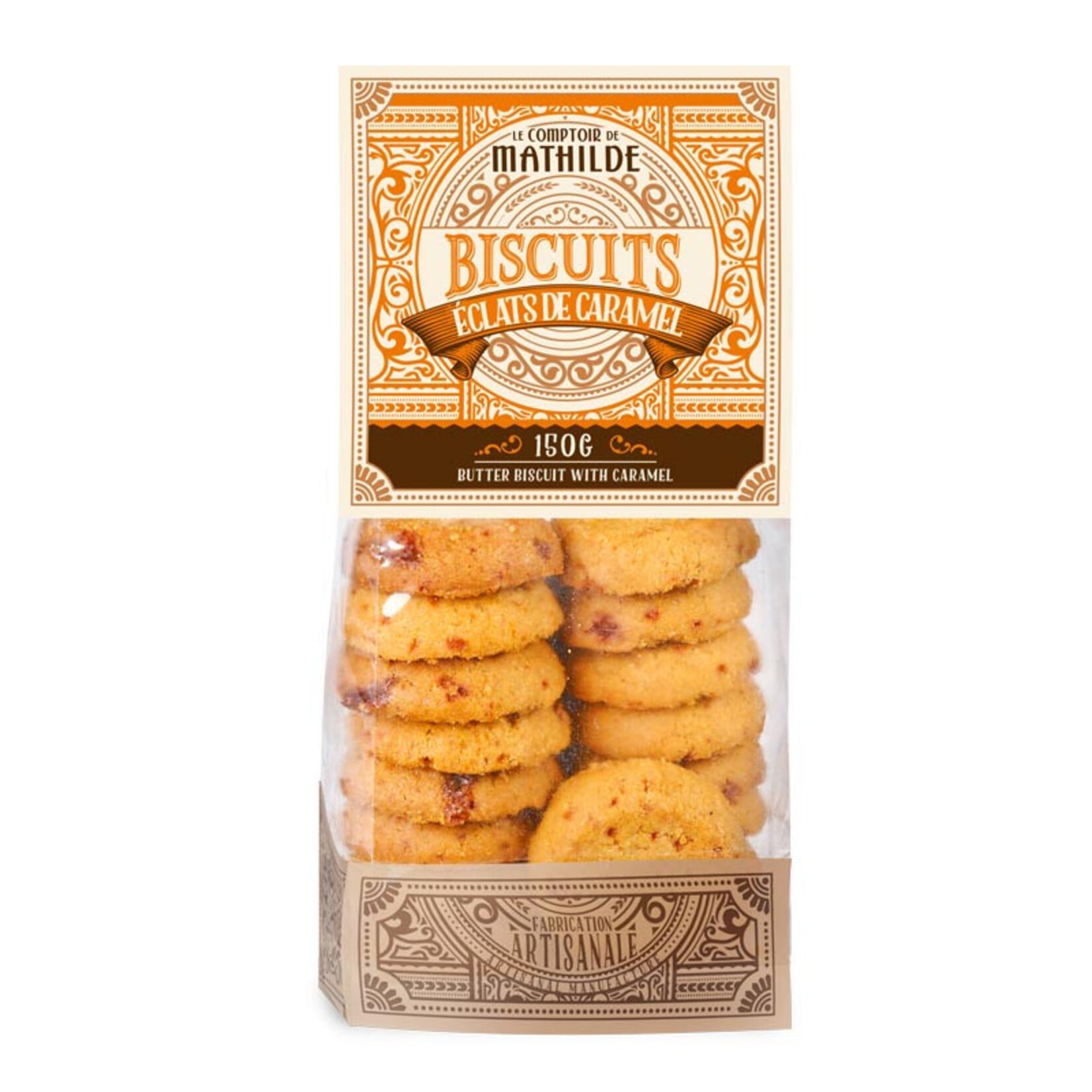 Le Comptoir de Mathilde Le Comptoir de Mathilde Karamelkoekjes 150 g